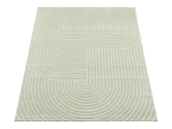 Tapete design moderno boho - Verde - 80 x 150 cm - SANTO PLUS