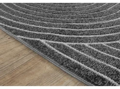 Tapete design moderno boho - Antracite - 80 x 150 cm - SANTO PLUS
