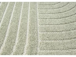 Tapete design moderno boho - Verde - 160 x 220 cm - SANTO PLUS