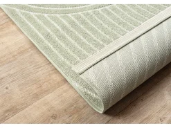 Tapete design moderno boho - Verde - 160 x 220 cm - SANTO PLUS