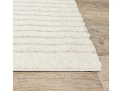 Tapete Elisa Design Geométrico, Creme, 240 x 340 cm