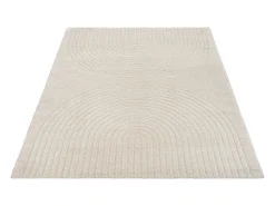 Tapete Elisa Design Geométrico, Bege, 240 x 340 cm