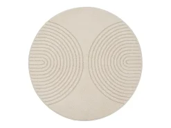 Tapete Elisa Design Geométrico, Bege, 240 x 340 cm