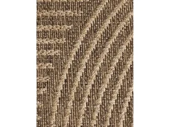 Tapete exterior - geométrico efeito juta - natural - 160 x 230 cm - ACRA