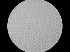 Tapete Exterior Toulouse, Uni, Cinza, 120 cm, Redondo