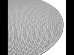Tapete Exterior Toulouse, Uni, Cinza, 120 cm, Redondo