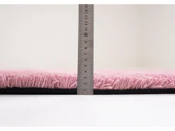 Tapete felpudo tufado à mão 140x140 cm rose Cozy