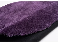 Tapete felpudo tufado à mão 190x190 cm roxo Cozy