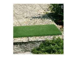 Tapete Gazongrat Verde em Plástico e Vinil 40x60cm - IDMAT