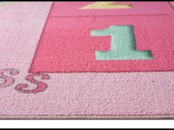 Tapete Happy Life Brincadeira - Rosa - 80x150 cm