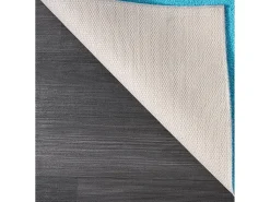 Tapete Happy Life Educativo - Azul - 160 cm Redondo