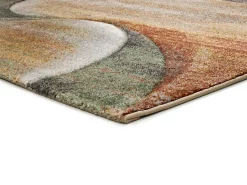 Tapete interior - abstrato - terracota - 160 x 230 cm - LIBET