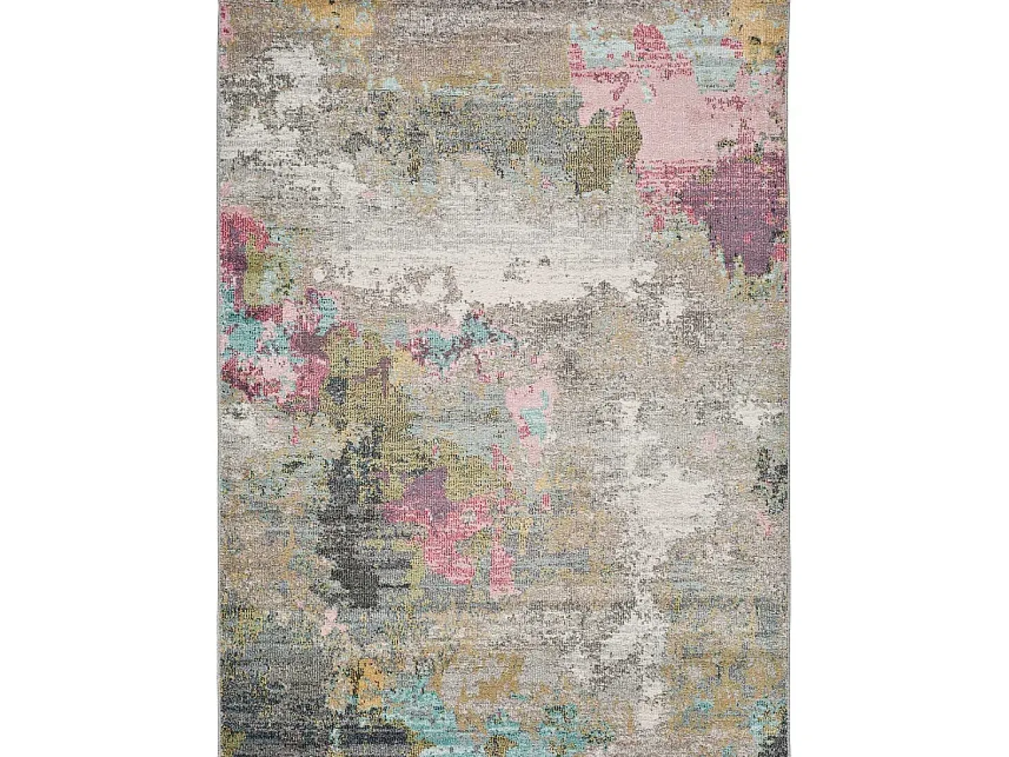 Tapete interior - abstrato - multicolorido - 80 x 150 cm - AMIRA