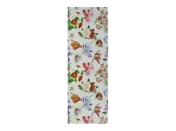 Tapete interior - desenhos com flores - multicolorido - 48 x 200 cm - SALLY