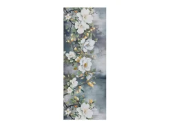 Tapete interior - desenhos com flores - multicolorido - 52 x 200 cm - RICCI