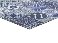 Tapete interior - Desenhos boémios - azul - 52 x 200 cm - SPRINTY