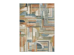 Tapete interior - geométrico - multicolorido - 160 x 230 cm - BLEIK