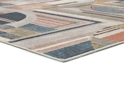 Tapete interior - geométrico - multicolorido - 160 x 230 cm - BLEIK
