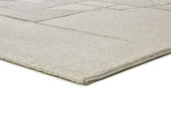 Tapete interior - geométrico - creme - 160 x 230 cm - LENA