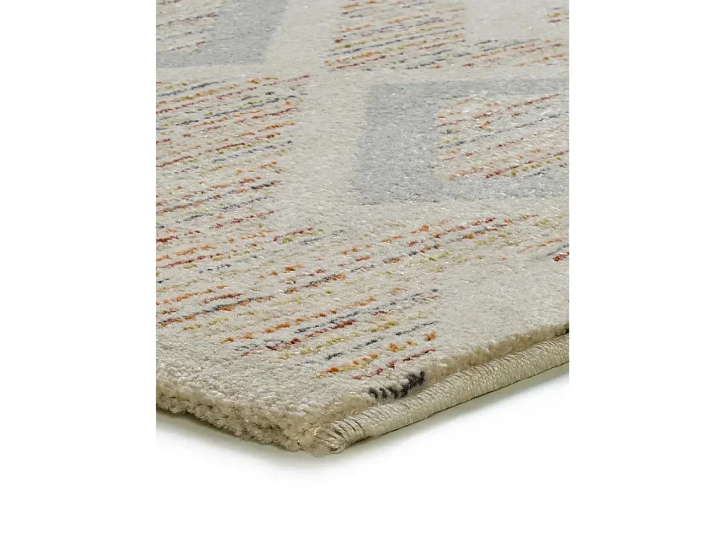 Tapete interior - geométrico - multicolorido - 80 x 200 cm - SIROCO