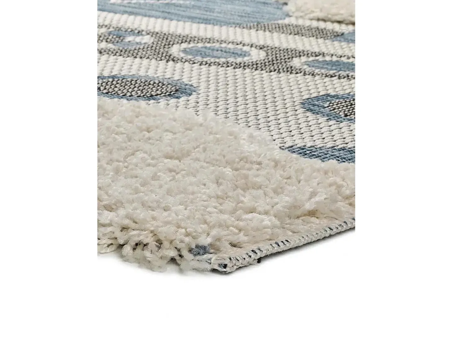 Tapete interior - infantil barco - azul - 115 x 170 cm - CHINKY