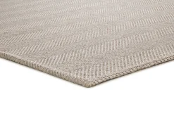 Tapete interior - liso - bege - 80 x 150 cm - ESPIGA