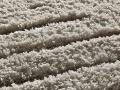 Tapete interior - shaggy - creme - 160 x 230 cm - ATESA