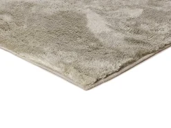 Tapete interior - shaggy liso - pedra - 60 x 110 cm - ROMA