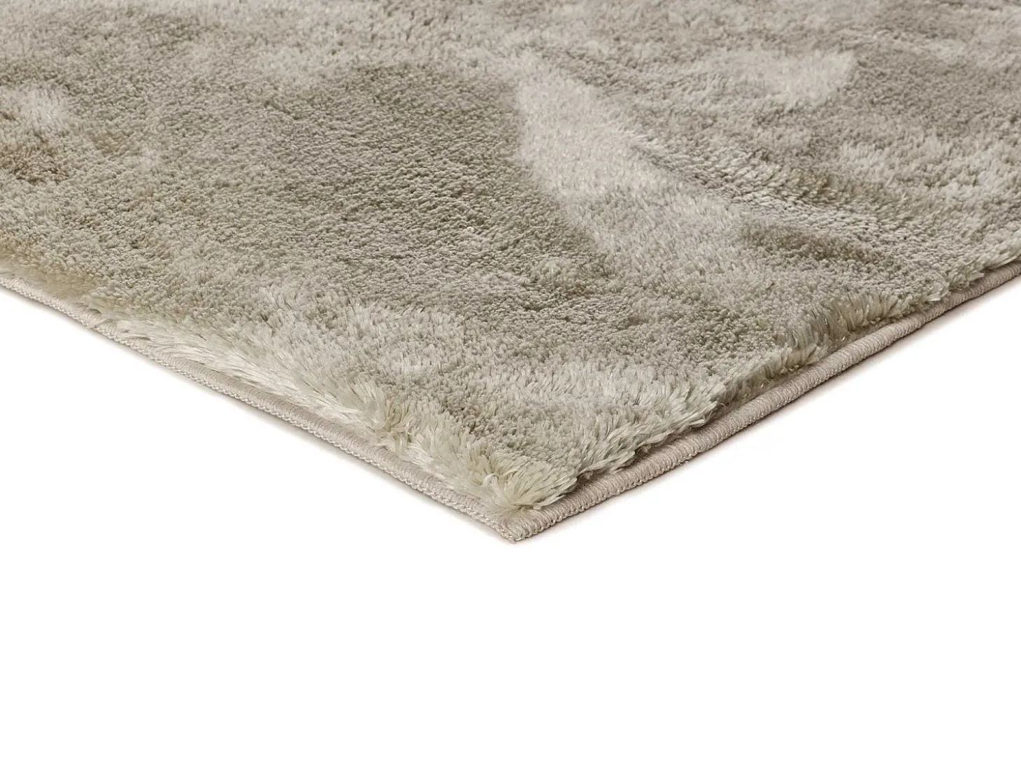 Tapete interior - shaggy liso - pedra - 60 x 110 cm - ROMA