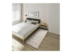 Tapete interior - étnico - multicolorido - 80 x 200 cm - TAMARIS