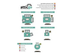 Tapete interior - étnico - multicolorido - 80 x 200 cm - TAMARIS