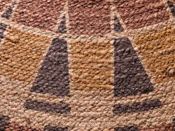 Tapete interior redondo - étnico - multicolor - diam.120 cm - TONGA