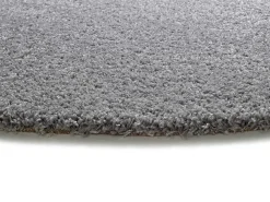 Tapete interior redondo - liso - plata - diam.130 cm - NORGE