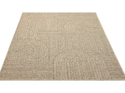 Tapete Kansas Exterior Interior Estilo Juta Resistente Intempéries - Natureza - 120 x 170 cm