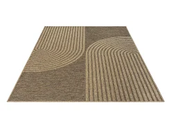 Tapete Kansas Exterior Interior Estilo Juta design Resistente Intempéries - Natureza - 160 x 230 cm