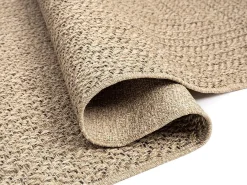 Tapete Kansas Exterior Interior Estilo Juta Resistente Intempéries lisa - Natureza - 160 x 230 cm