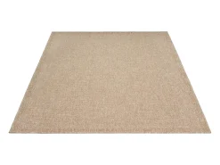 Tapete Kansas Exterior Interior Estilo Juta básico Resistente Intempéries - Natureza - 80 x 150 cm