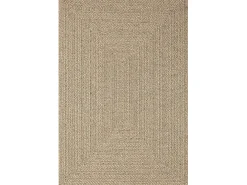 Tapete Kansas Exterior Interior Estilo Juta Resistente Intempéries lisa - Natureza - 200 x 290 cm
