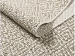 Tapete Maldive exterior boho diamante, marrom, 160 x 230 cm