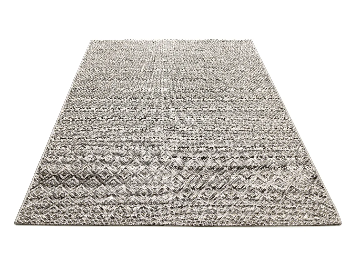 Tapete Maldive exterior boho diamante, marrom, 120 x 170 cm