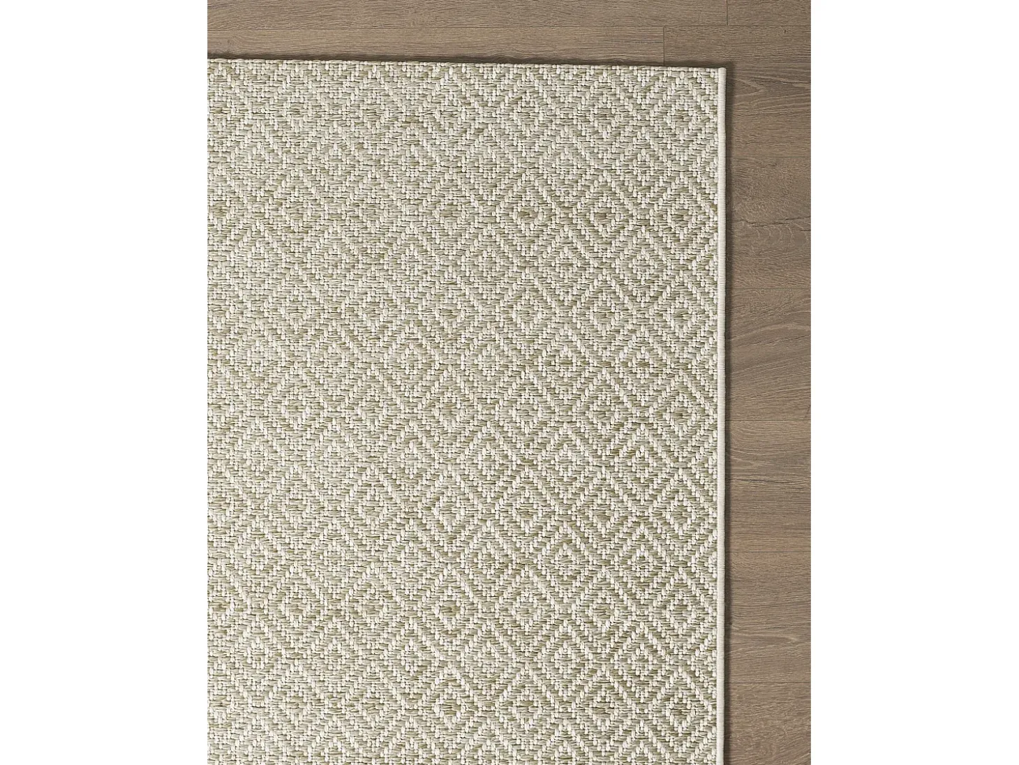 Tapete Maldive exterior boho diamante, marrom, 120 x 170 cm