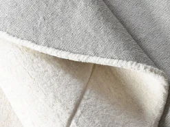 Tapete orgânico 100% lã feito à mão 200 x 300 cm, 2200 g/m2, cor creme - WILLOW