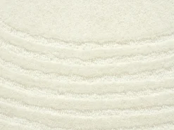 Tapete orgânico 100% lã tufado à mão, 120 x 160 cm, Marfim, 2100g/m², VELIMA