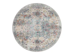 Tapete Palma Exterior Vintage, Multi, 120 cm, Redondo