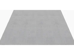 Tapete pelo curto lavável antiderrapante - Cinza - 200 x 280 cm - RELAX