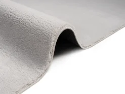 Tapete pelo curto lavável antiderrapante - Cinza - 200 x 280 cm - RELAX