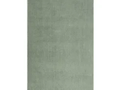 Tapete pelo curto lavável antiderrapante - Verde - 160 x 220 cm - RELAX