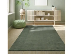 Tapete pelo curto lavável antiderrapante - Floresta - 200 x 280 cm - RELAX