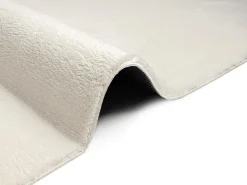 Tapete pelo curto lavável antiderrapante - Creme - 300 x 400 cm - RELAX