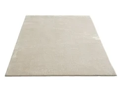 Tapete pelo curto lavável antiderrapante - Beige - 200 x 280 cm - RELAX